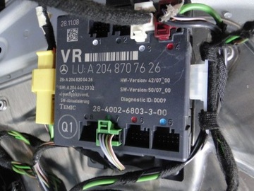 Mercedes glk x204 block right door a2048707626, фото