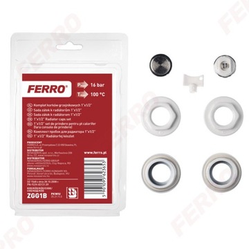 Plug set white ferro, фото
