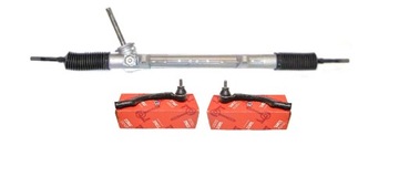To renault megane 2 steering rack set, фото