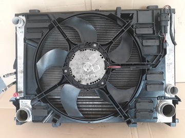 Set of radiators bmw e60 e61 520d 525d 530d mechanics, фото