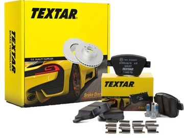Disks+ pads textar ass audi a3 vw golf vi, фото