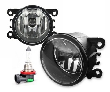 H09 renault koleos 11-12 fog light original valeo, фото