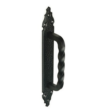 Handle fasteners black forged for doors gateway dl nameplate, фото