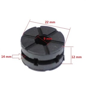 Rubber assembly honda vtx 1800 vt 750 1100 shadow, фото