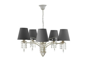 Headlights ceiling wall-mounted, chandelier crystals, lampshade, фото