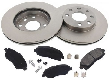 Disks pads front opel corsa c 1.3 cdti meriva, фото