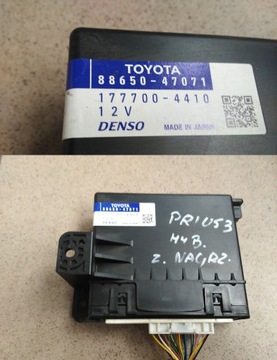 Toyota prius 3 09- block control unit 88650-47071, фото