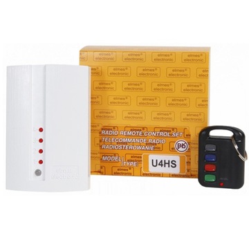 U4hs radiolinia four-channel 11... 17v= dc (receiver+ ch4ht) - elmes, фото