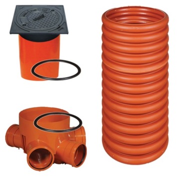 Hatch sewer telescopic well national team 315/ 160 set dn160, фото
