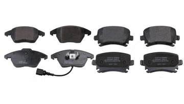Pads front ass seat altea leon 1p ibiza toled 4, фото