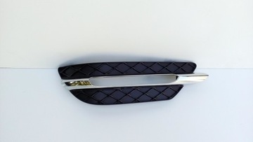 Lattice fog light grille lattice chrome mercedes c w204, фото