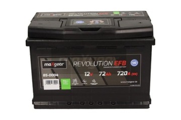 Аккумулятор 12v 72ah/ 720a левая - 278x175x190 efb до автомобилей з start stop/ stop, фото