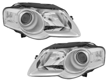 Headlights set vw passat b6 3c0 3c 2005-2010, фото