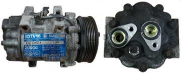 Ford focus 2 06 r 2.0 tdci compressor air conditioner, фото