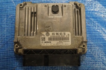 Octavia 2 control unit motor 2. 0tdi 03g906021ss, фото