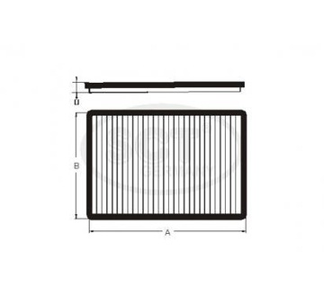 Maxgear 26-0458 фильтр, вентиляции пространство пассажирской, фото