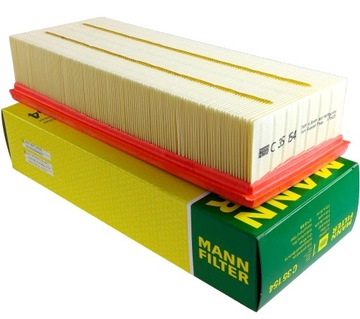 Audi seat skoda vw 1. 4-1. 6-1. 8-2. 0 air filter c35154 mann, фото