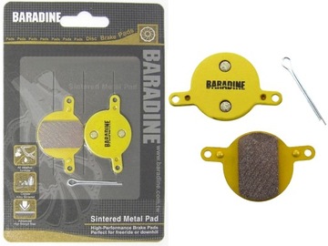 Overlays disc brake baradine ds - 12 baked+ contacts - 12 | magura julie, фото