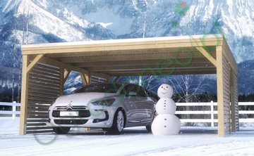 Большой сарай гараж автомобильная навес для автомобиля, фото