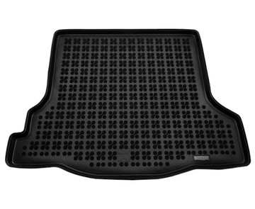 Rubber carpet liner trunk dacia logan 2 sedan 2013 - 2020, фото
