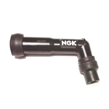 Ngk tube on candles ebonitowa angular (102) color black (number 8062), фото