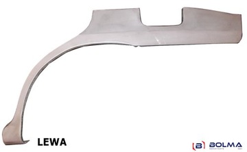 Kia carens 02 - 06 комплект для ремонта крыла левая задняя, фото