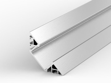 Profile aluminum anodized to plume led backlight 13mm p7 1m, фото