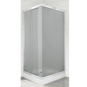 Salon shower room frozen glass 80x80, фото