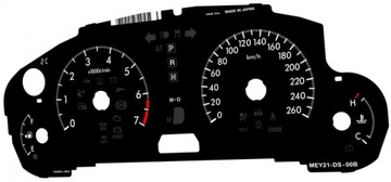 Mazda 6 США 2.5 l 08-12 заміна дисків миль / год на км