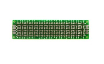 Універсальна друкована плата PCB 2X8CM - 168 отворів