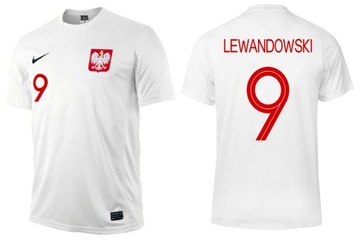 ФУТБОЛКА NIKE ПОЛЬЩА LEWANDOWSKI 2018 122-128