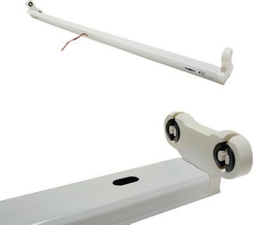 Стальной светильник для светодиодных люминесцентных ламп T8 60cm-двойной