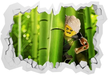 Lego Ninjago, плакат, 3D наклейка, 70x50cm