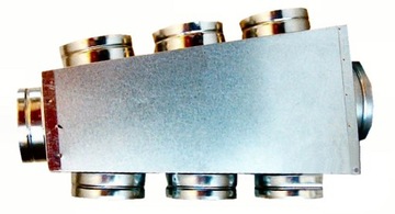 Распределительная коробка SRRS 125 / 7X125 оцинкованная DARCO