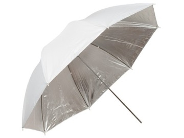 Зонт Silver 110см White Canopy Lodz