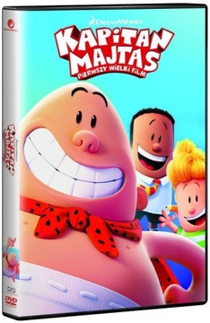 Kapitan Majtas: Pierwszy Wielki Film płyta DVD bajka