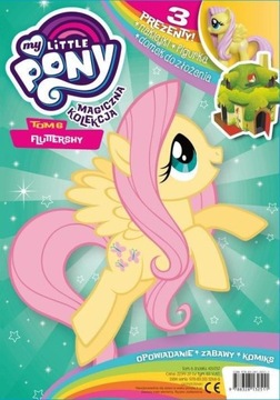 MY LITTLE PONY FLUTTERSHY FIGURKA NAKLEJKI 06