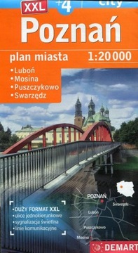 Poznań Plus 4 Plan miasta 1:20 000