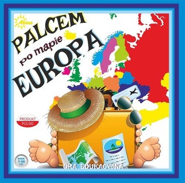 Gra Palcem po mapie - Europa Abino