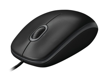 Mysz przewodowa Logitech B100 czarna USB 800 DPI
