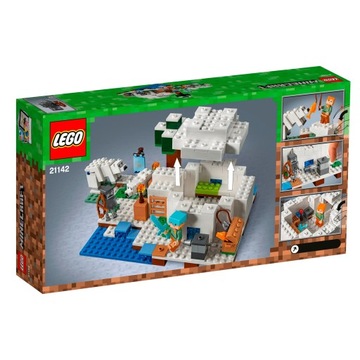 Lego 21142 MINECRAFT Igloo niedźwiedzia polarnego