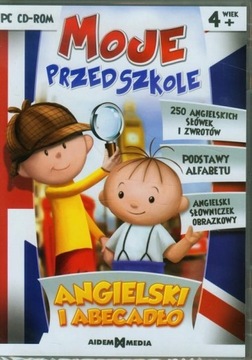 Moje przedszkole Angielski i abecadło nowe w folii PC CD-ROM/DVD