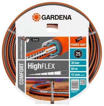 Шланг Gardena Comfort HighFLEX 13 мм (1/2 дюйма), 50 м: садовый шланг