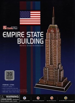 Puzzle 3D Empire State Building Cubicfun DA-20704
