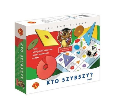 Игра КТО БЫСТРЕЕ? СОВА МУДРА ГОЛОВА Александр 013801