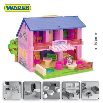 Кукольный домик Play House WADER 25400