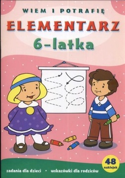 Elementarz 6-latka zadania edukacyjne z nak.Skrzat