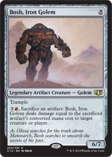 MTG Bosh, Iron Golem (Rare)