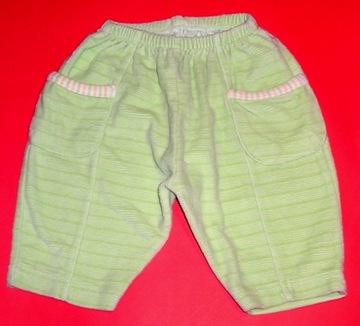 SPODNIE na pampersy, WELUR r. 62/3 m-ce