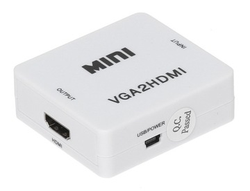 КОНВЕРТЕР VGA+AU/HDMI-ECO ABCV